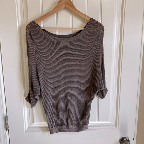 Express women’s sweater xs grayish gold - Picture 2 of 8